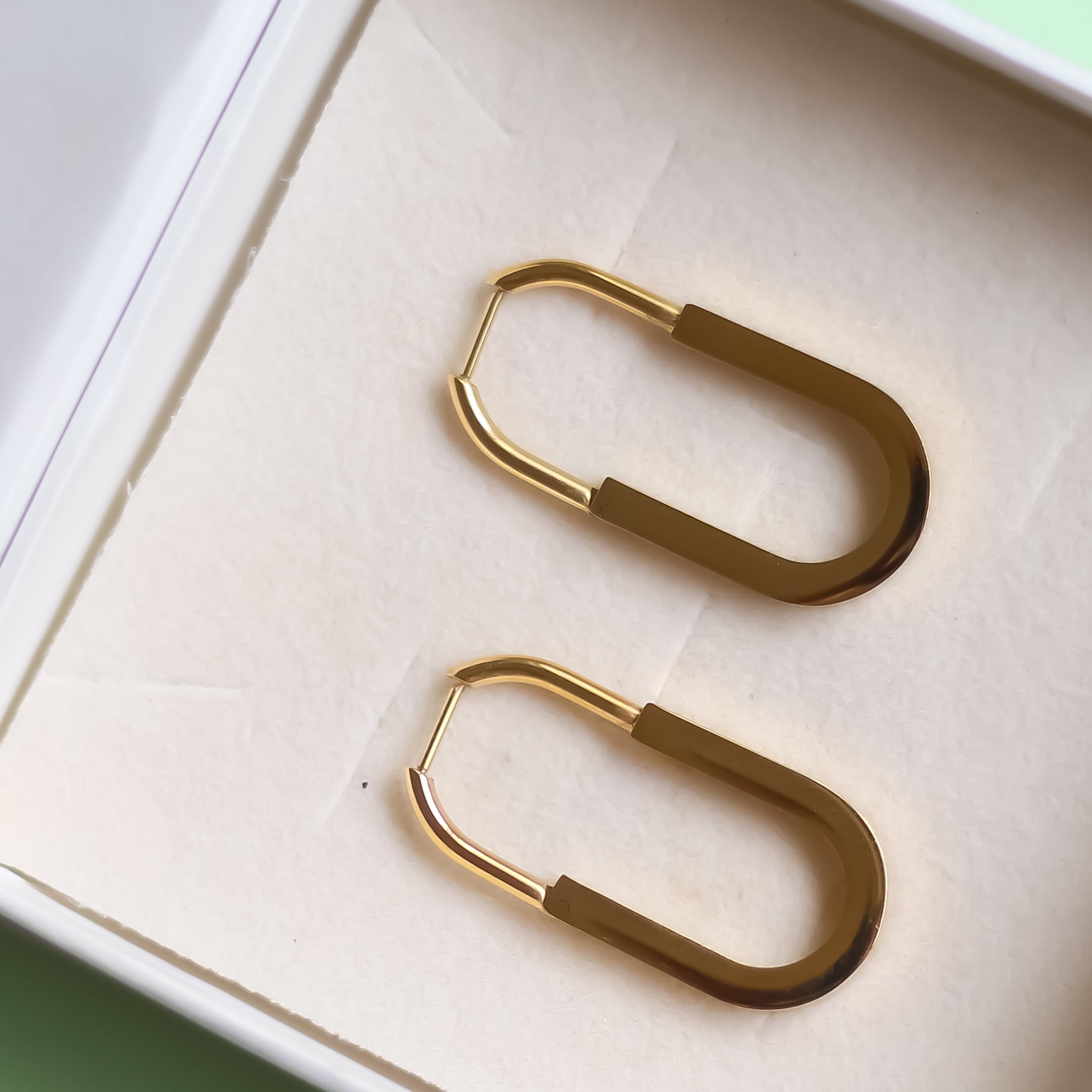 Paperclip Earrings