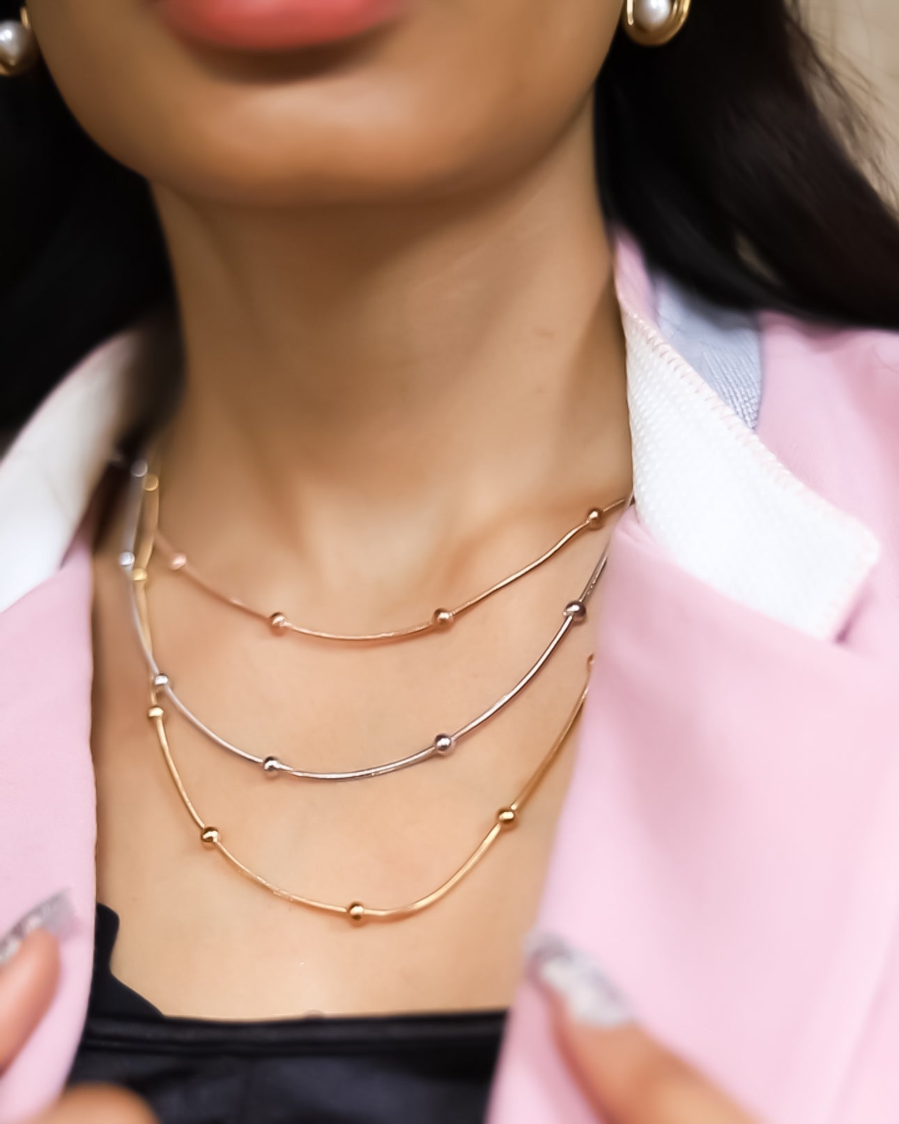 Layla Triple Layered Necklace