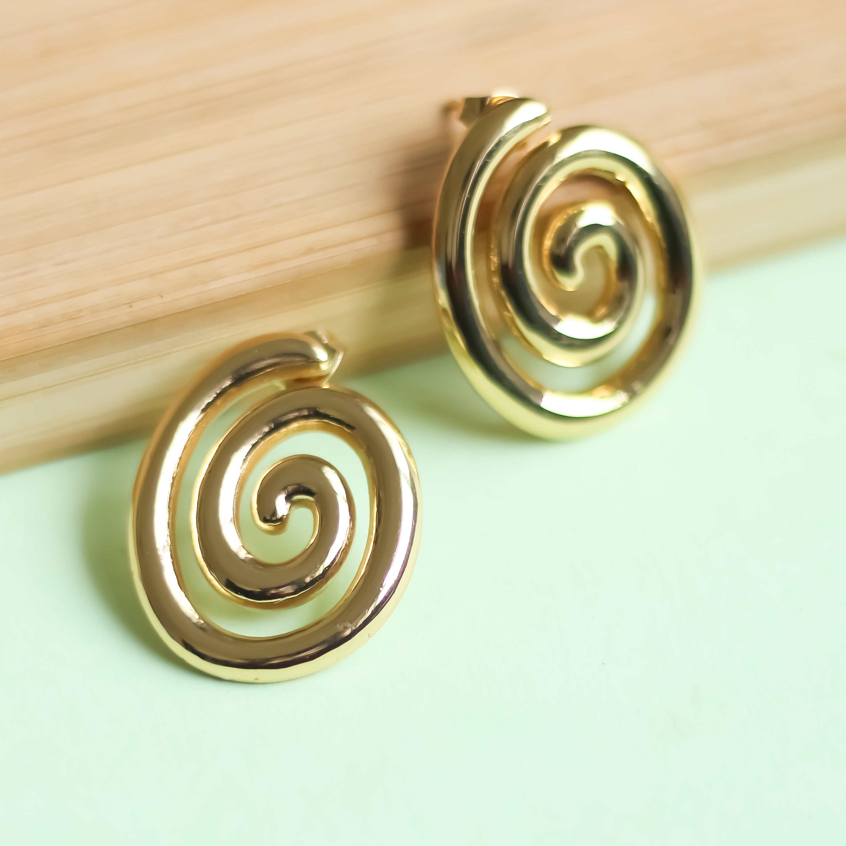 Snail Swirl Earrings