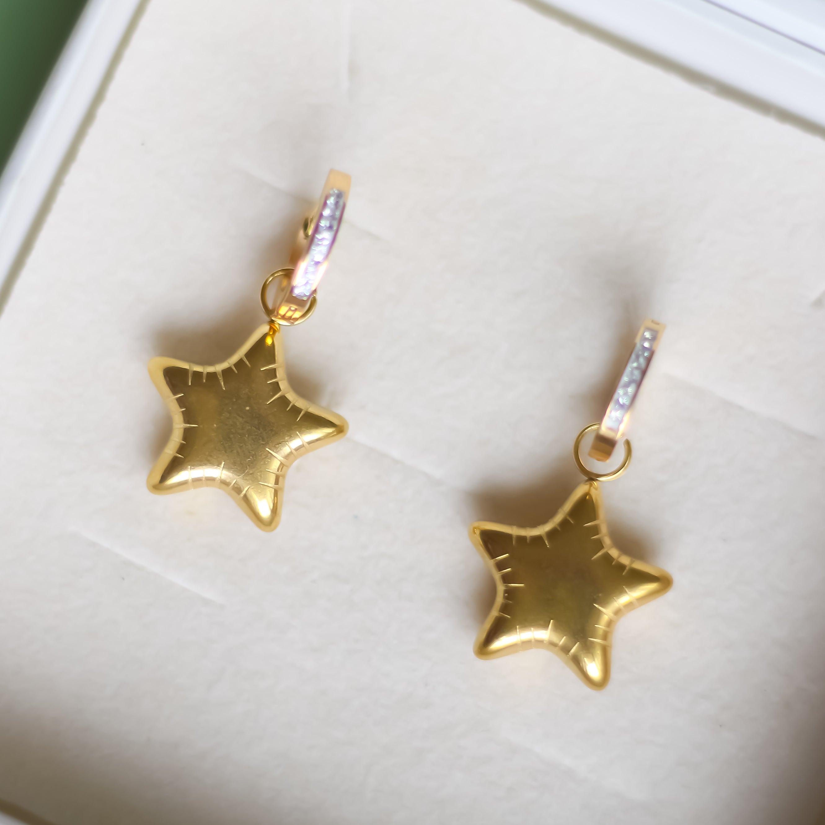 Star Drop Earrings