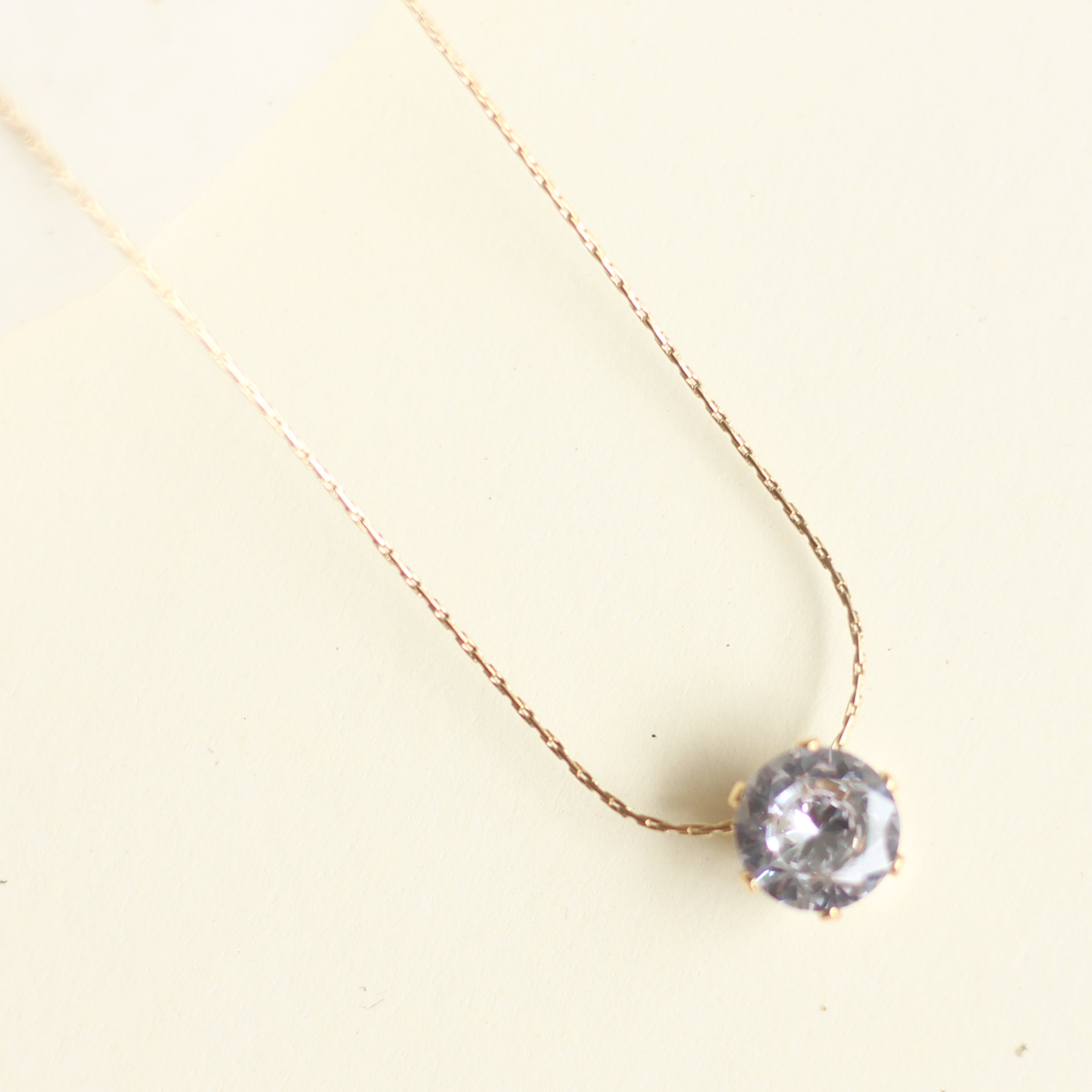 Solitaire Necklace