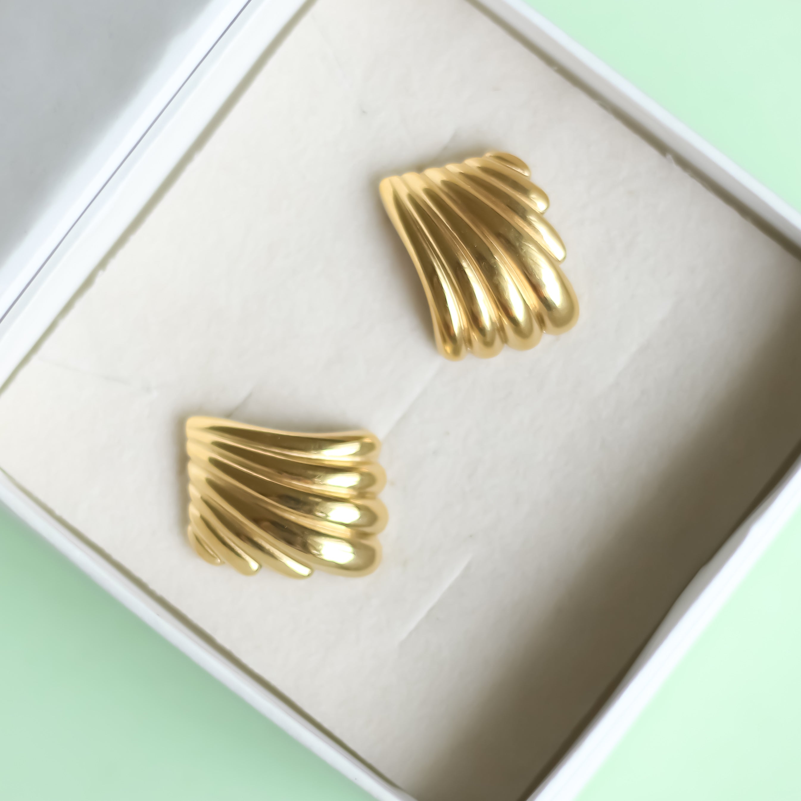 Chunky Gold Earrings