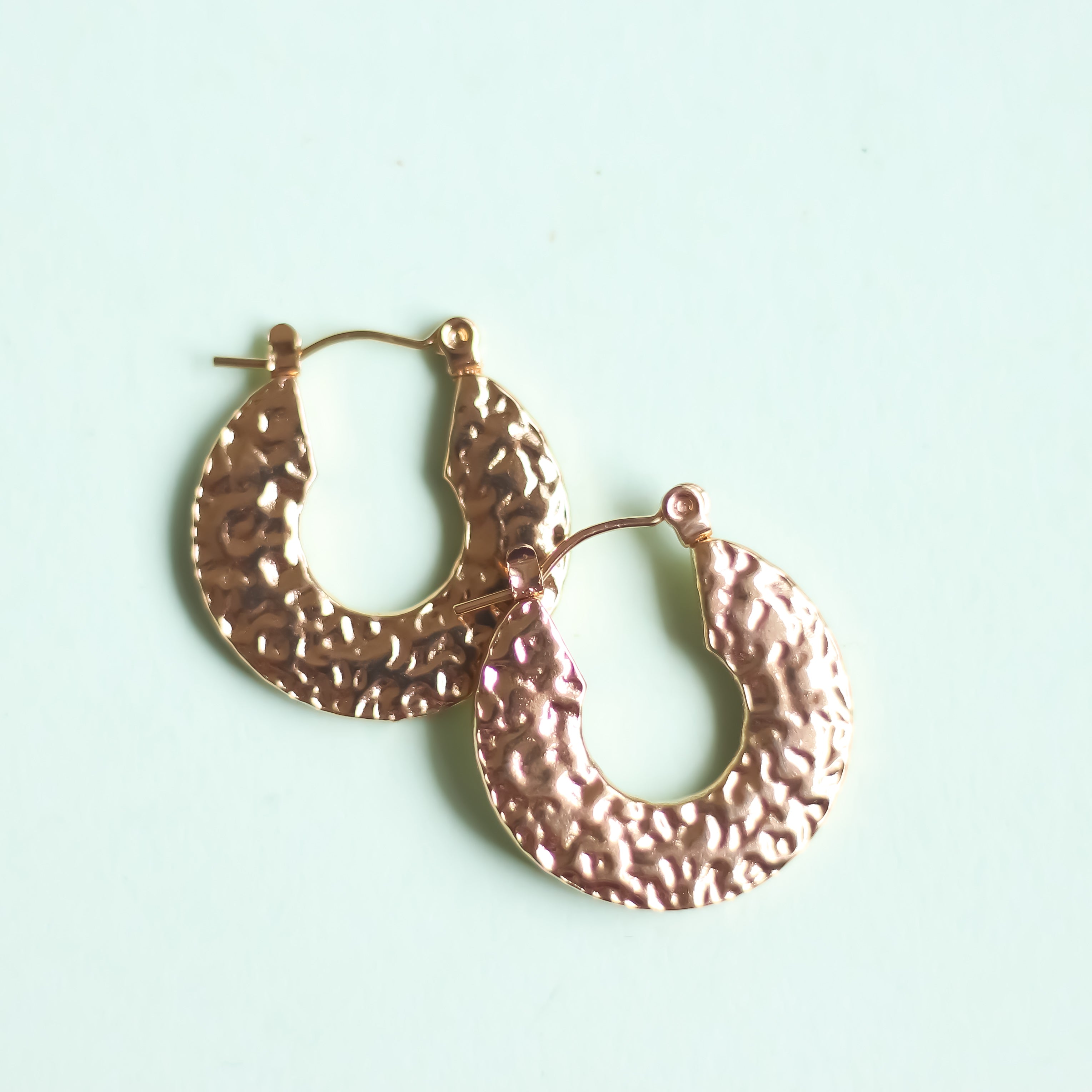 Pattern Hoop Earrings