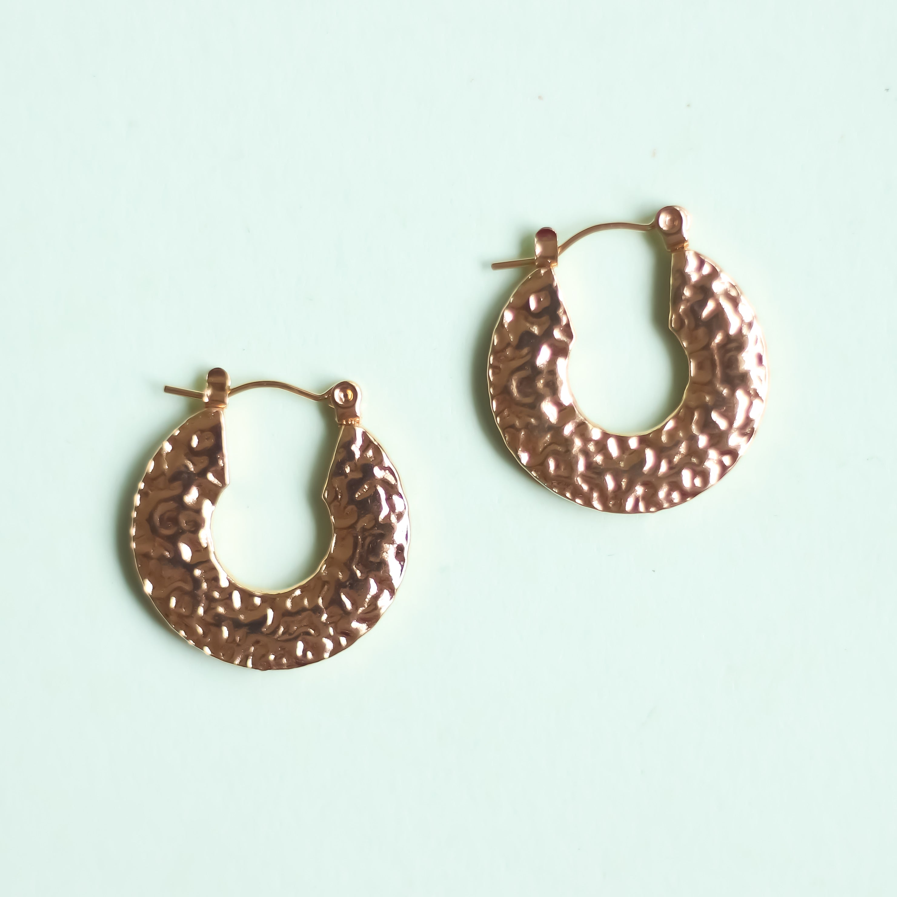 Pattern Hoop Earrings