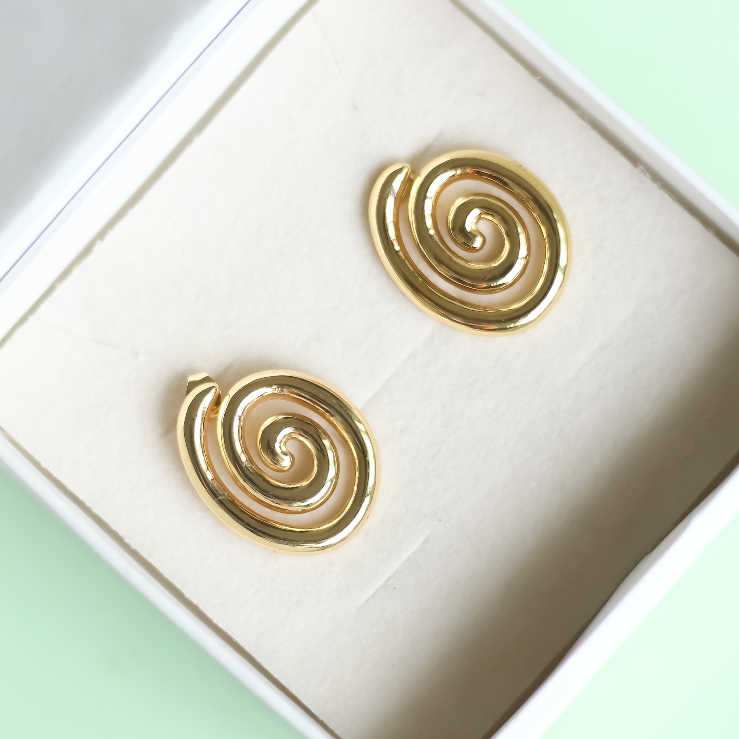 Snail Swirl Earrings