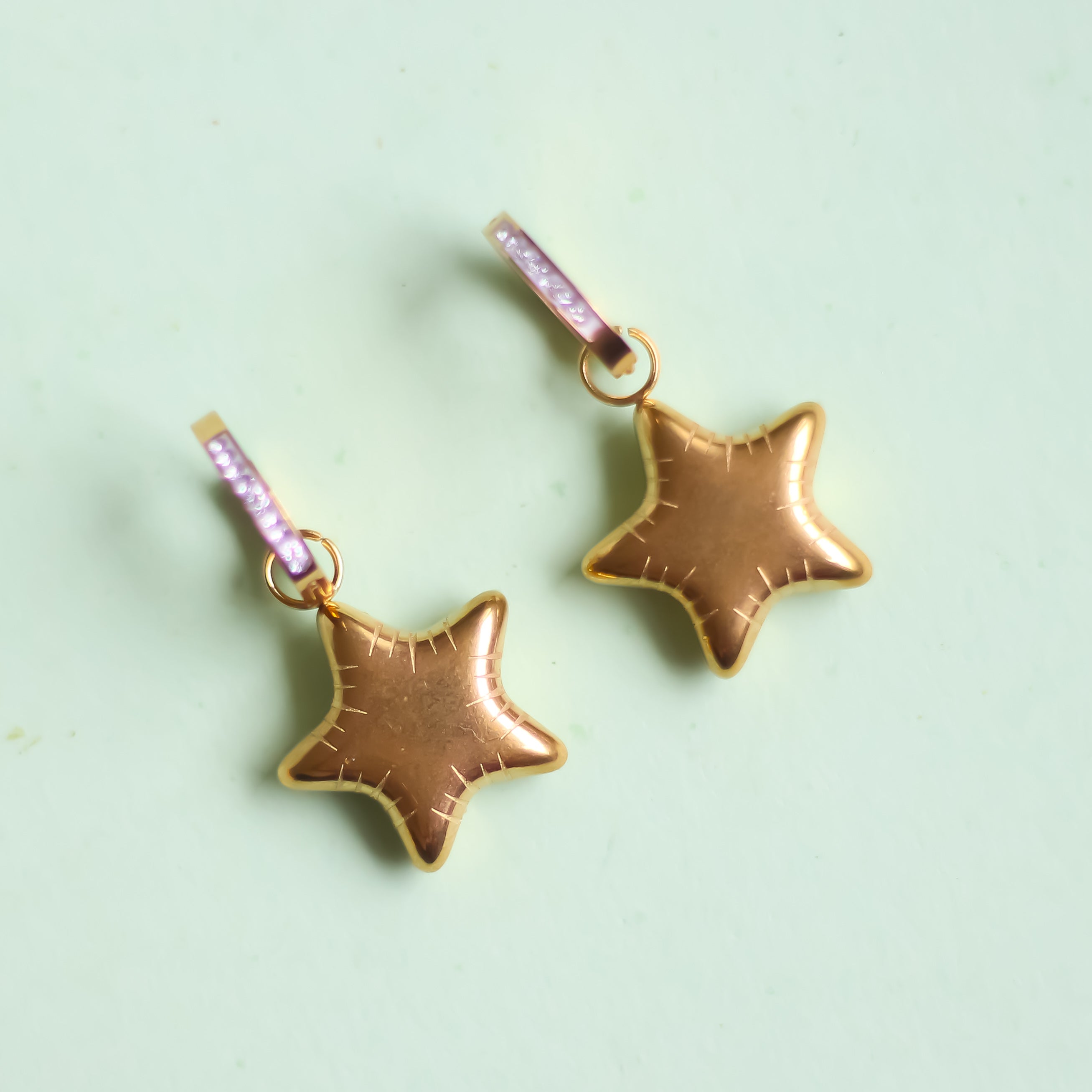 Star Drop Earrings