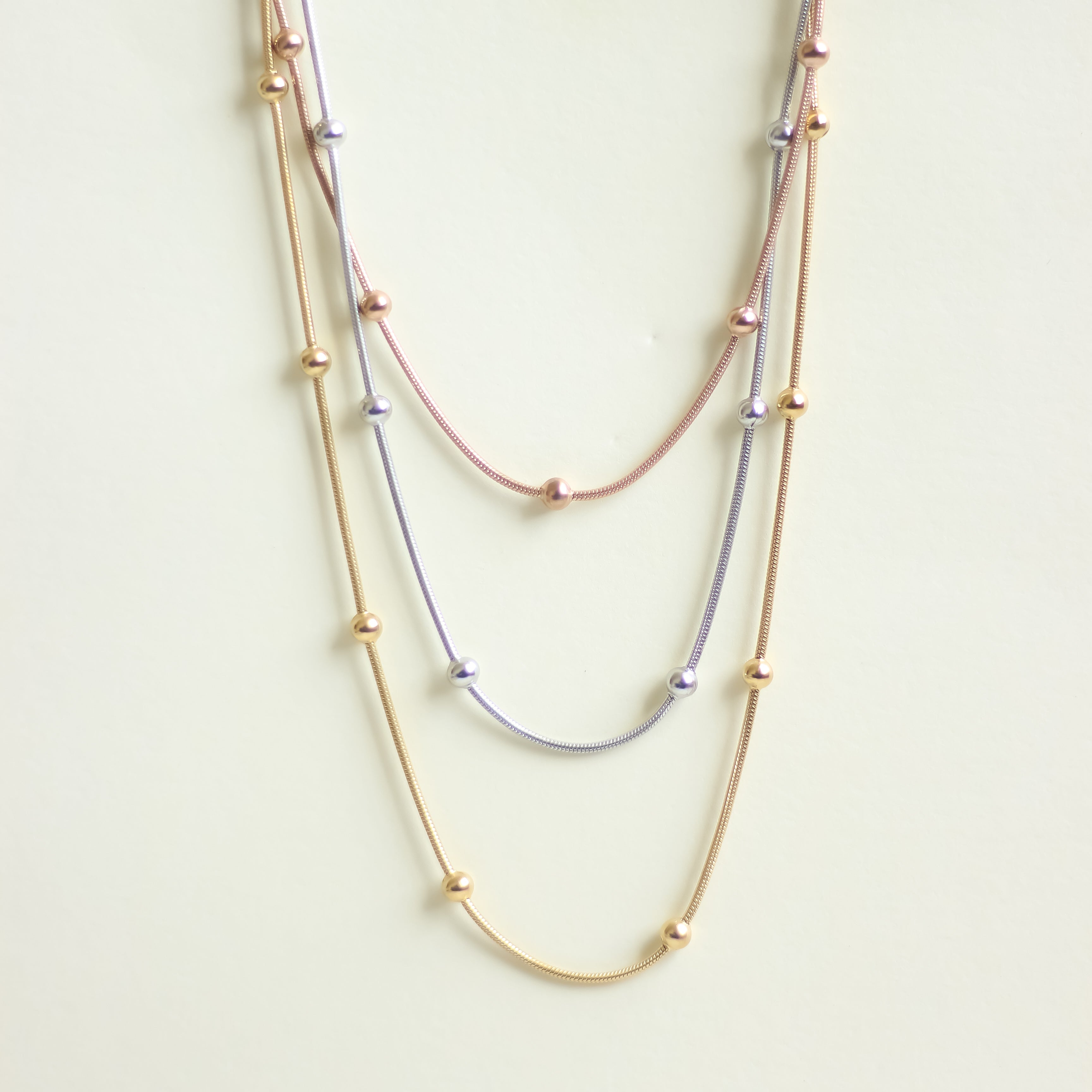 Layla Triple Layered Necklace