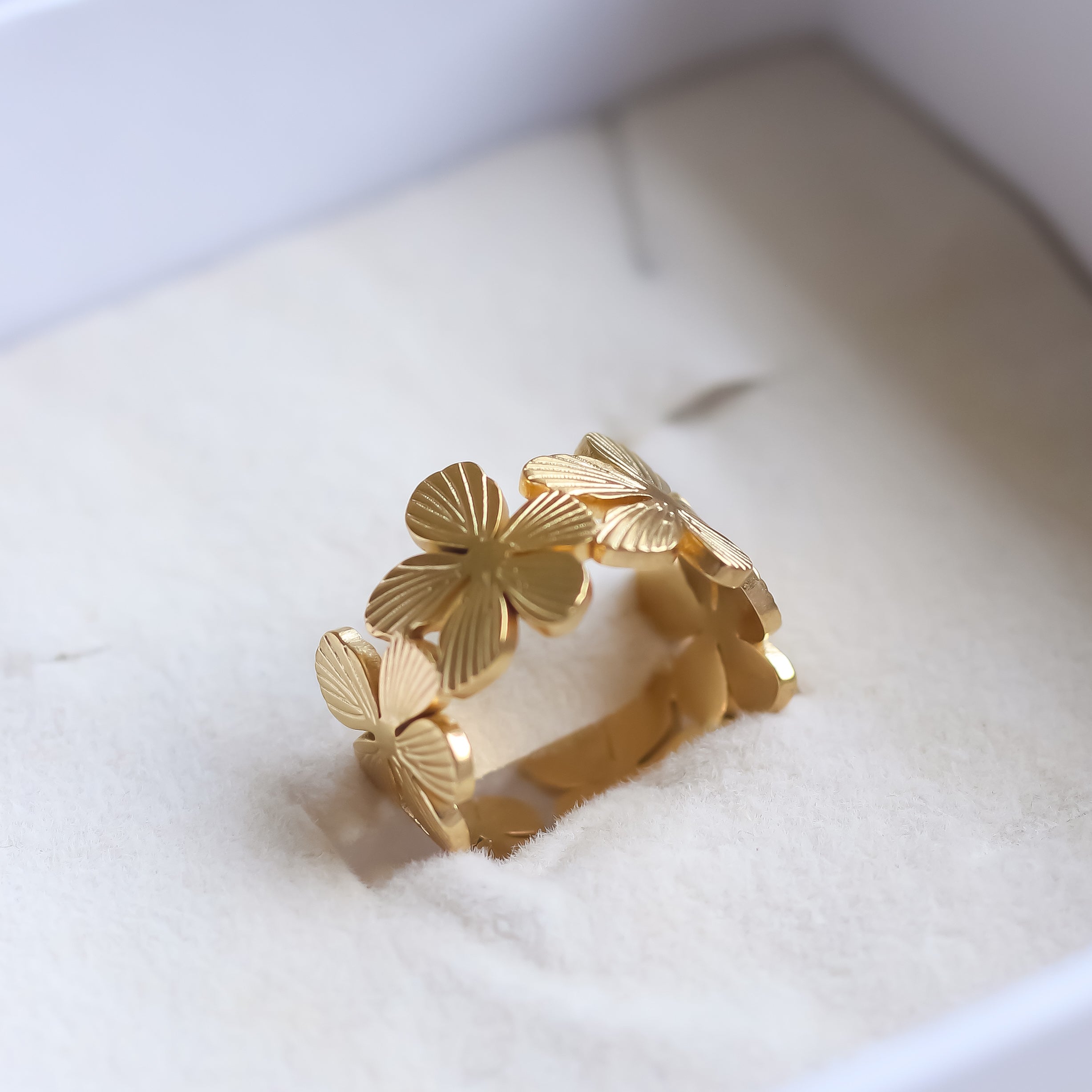 Flower Power Ring | Adjustable Ring