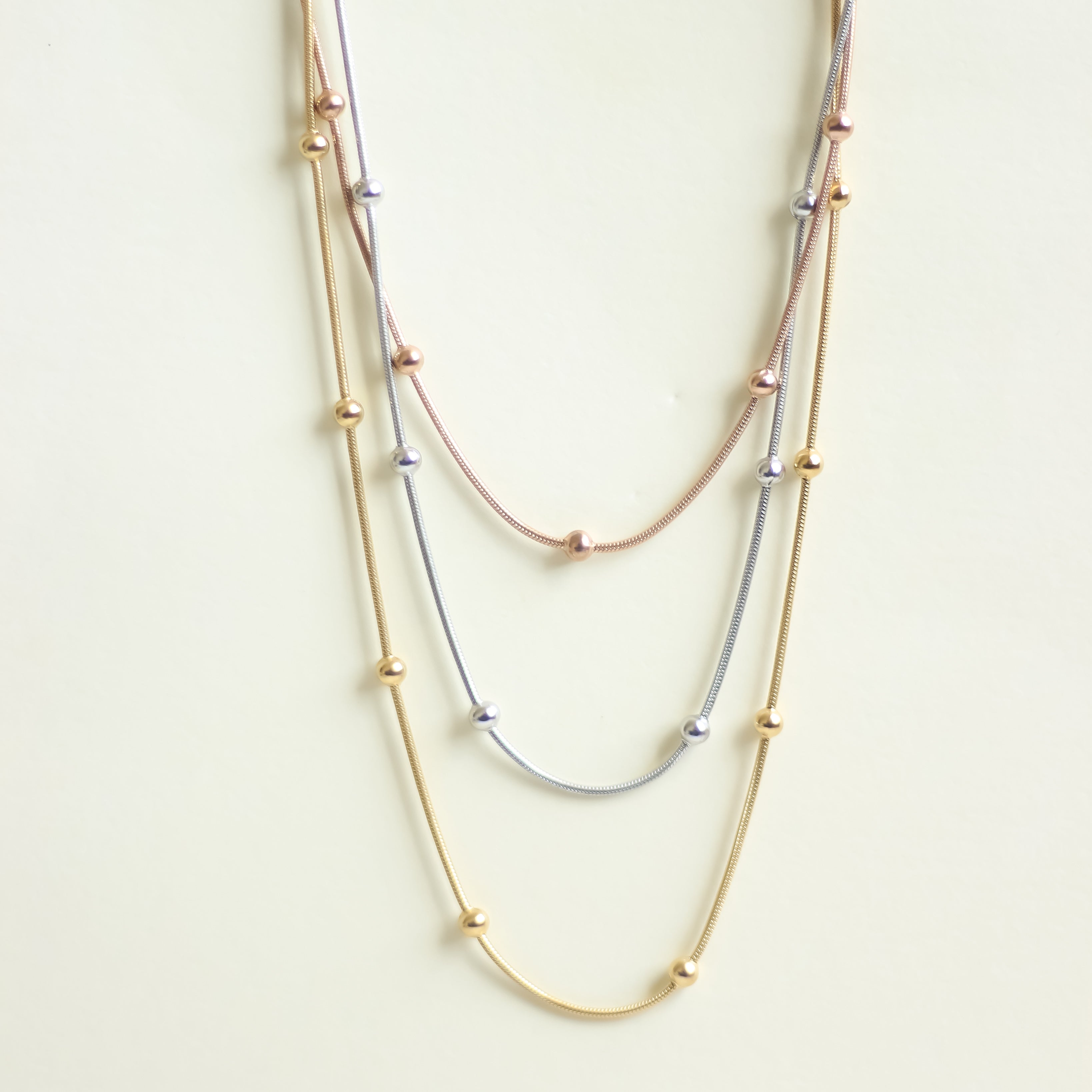 Layla Triple Layered Necklace