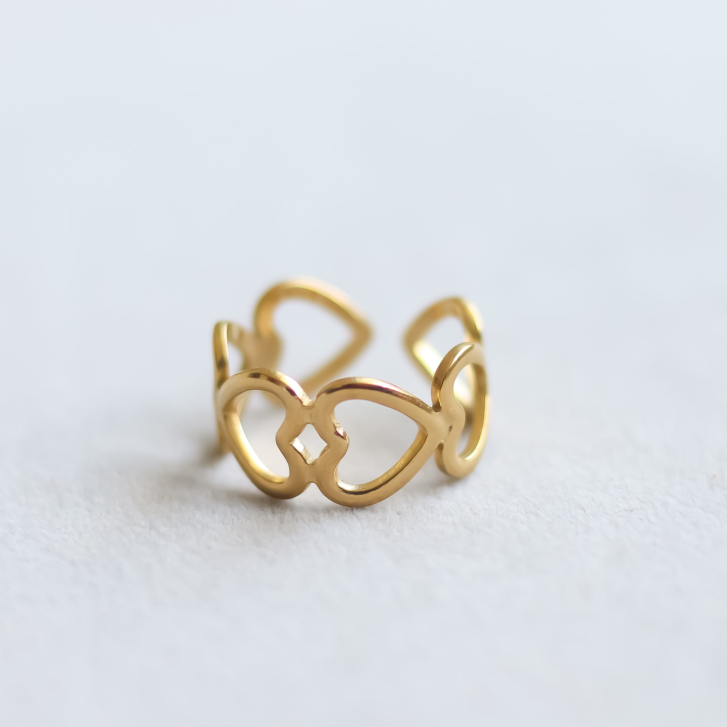 Little Heart Ring | Adjustable Ring