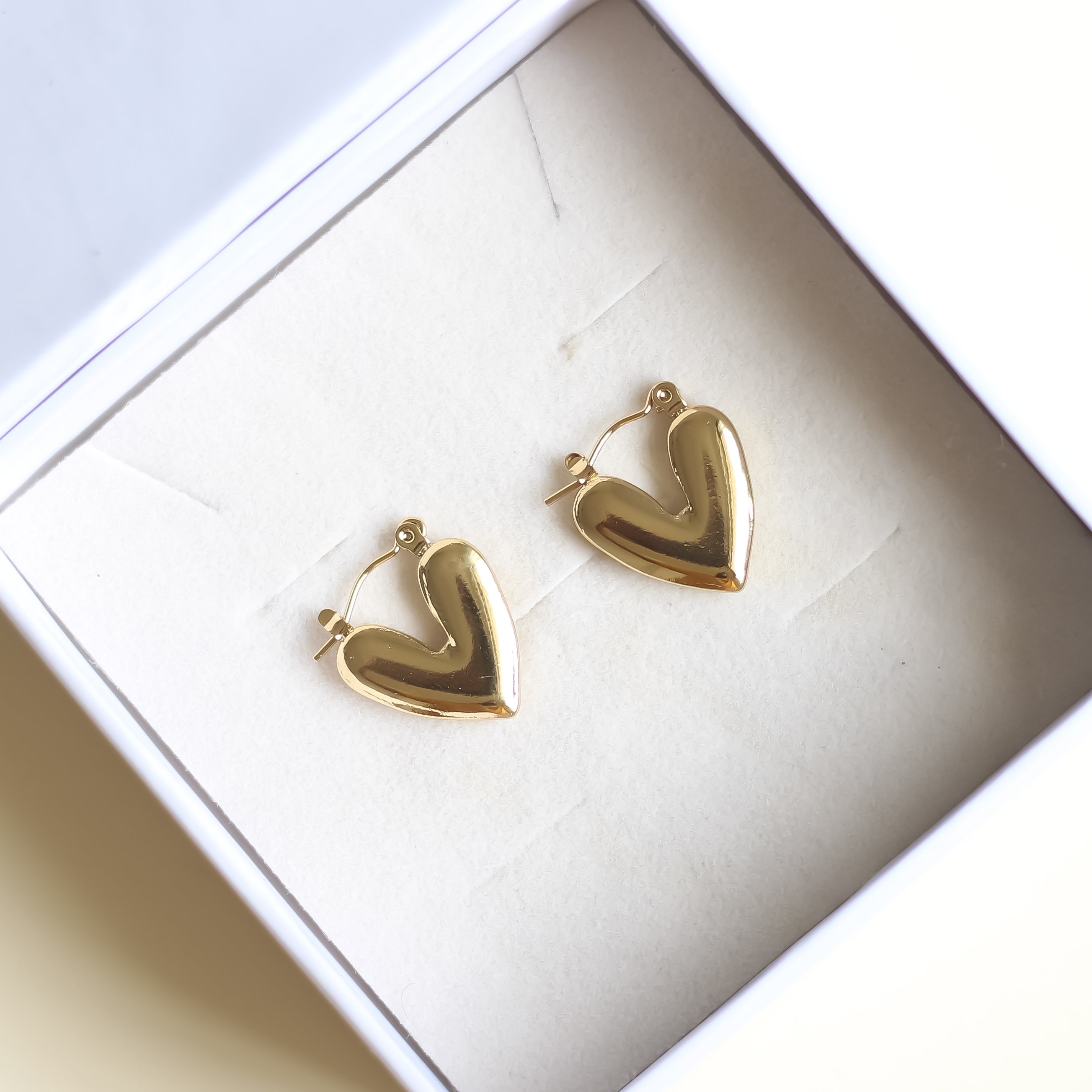 Mini Heart Hoops