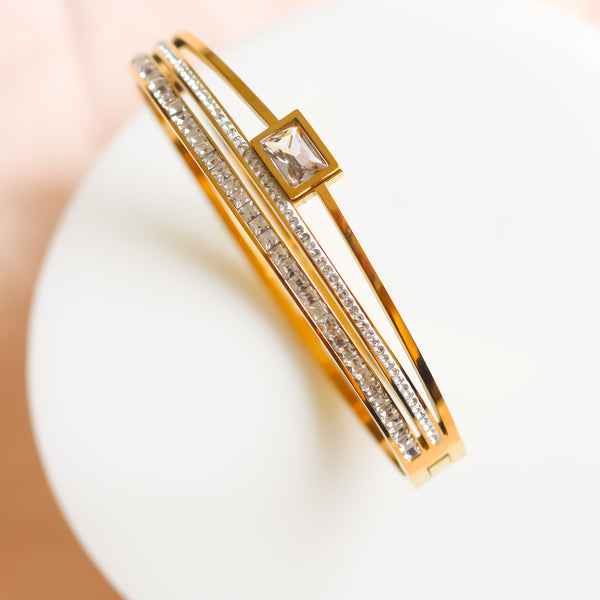 White Stone Kale Bracelet