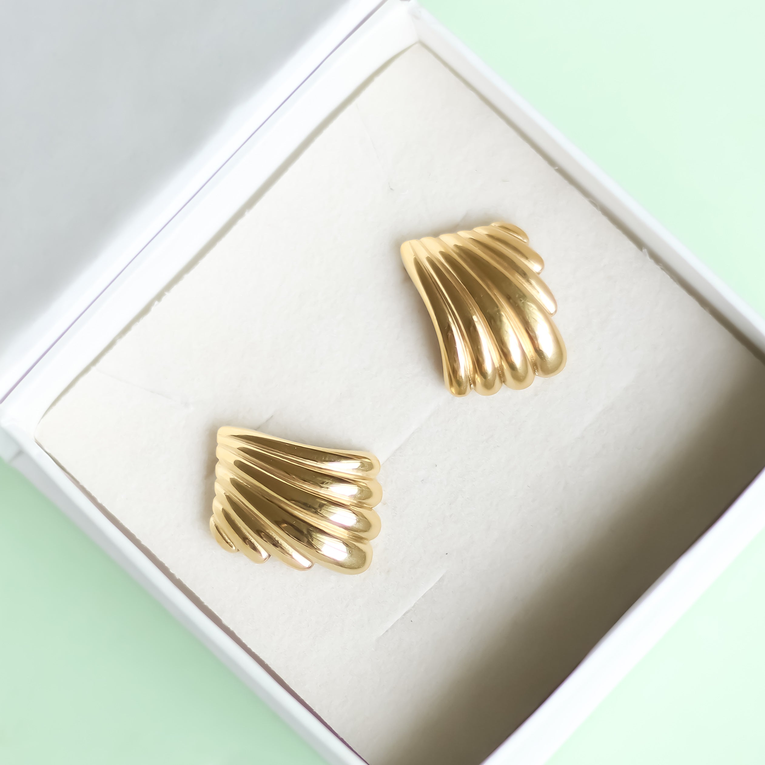 Chunky Gold Earrings