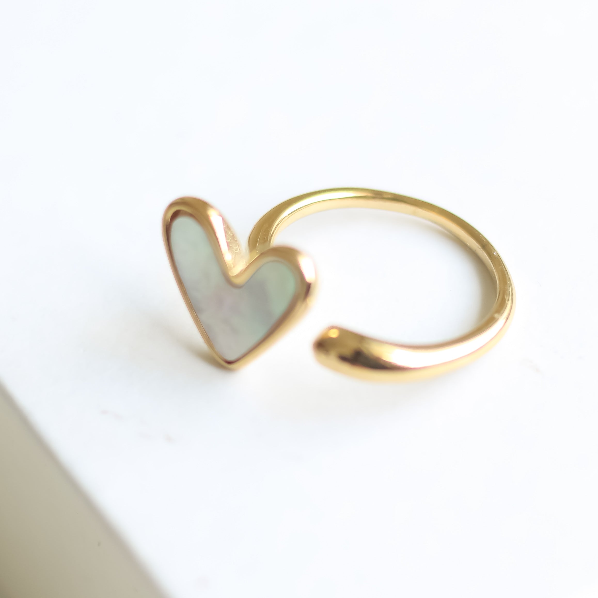 Soft Heart Ring | Adjustable Ring