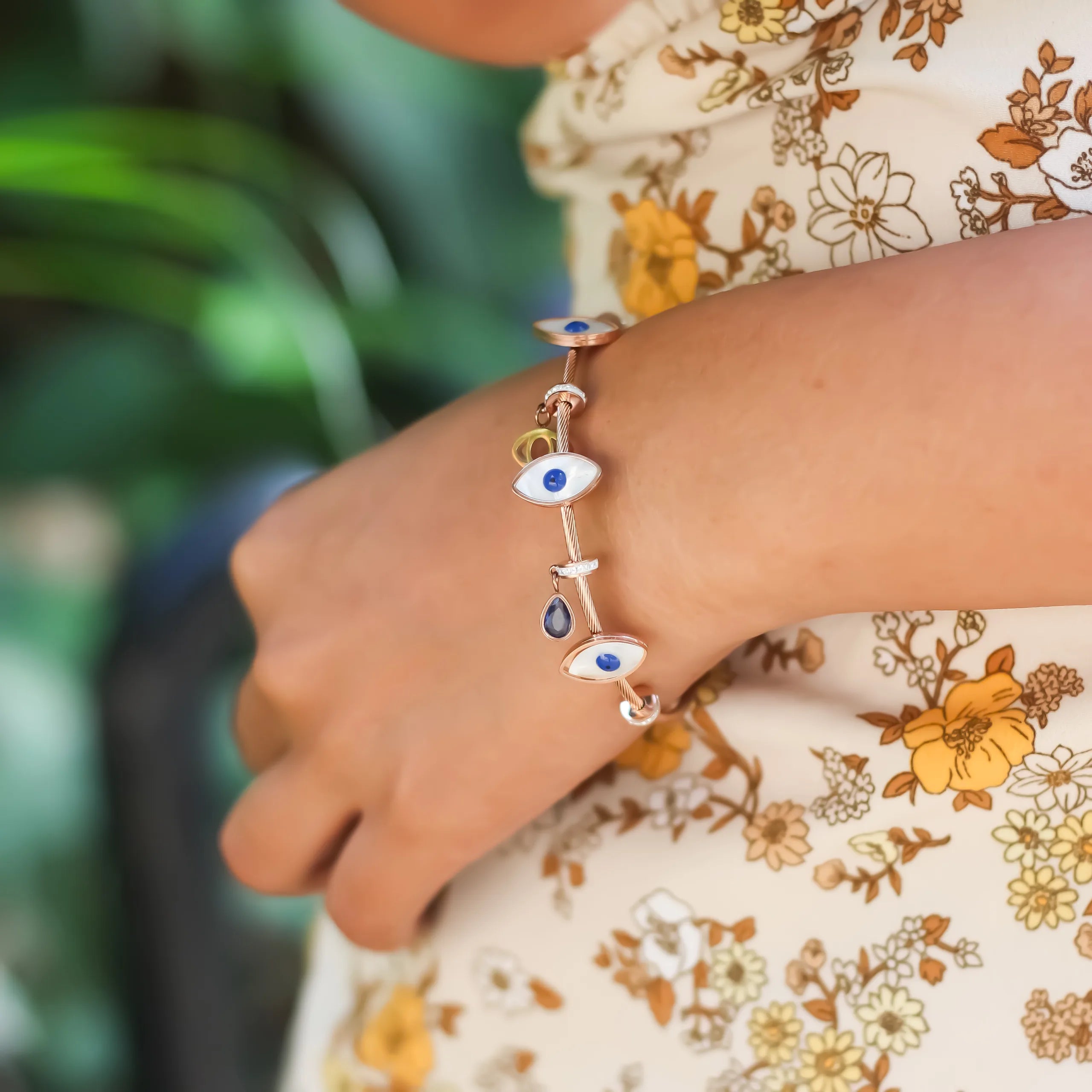 Evil Eye Charm Bracelet