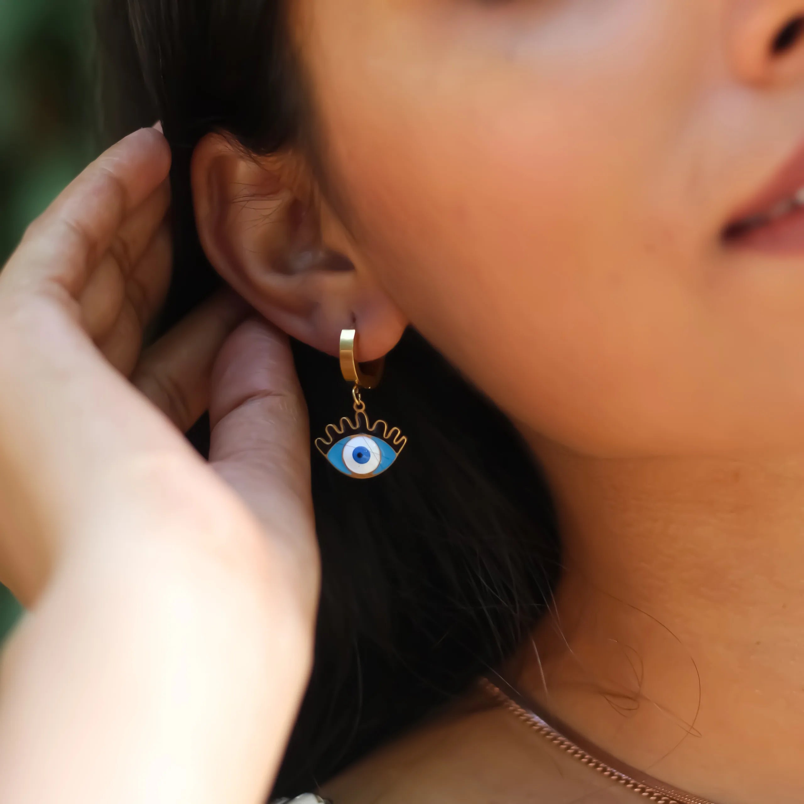 Evil Eye Earrings