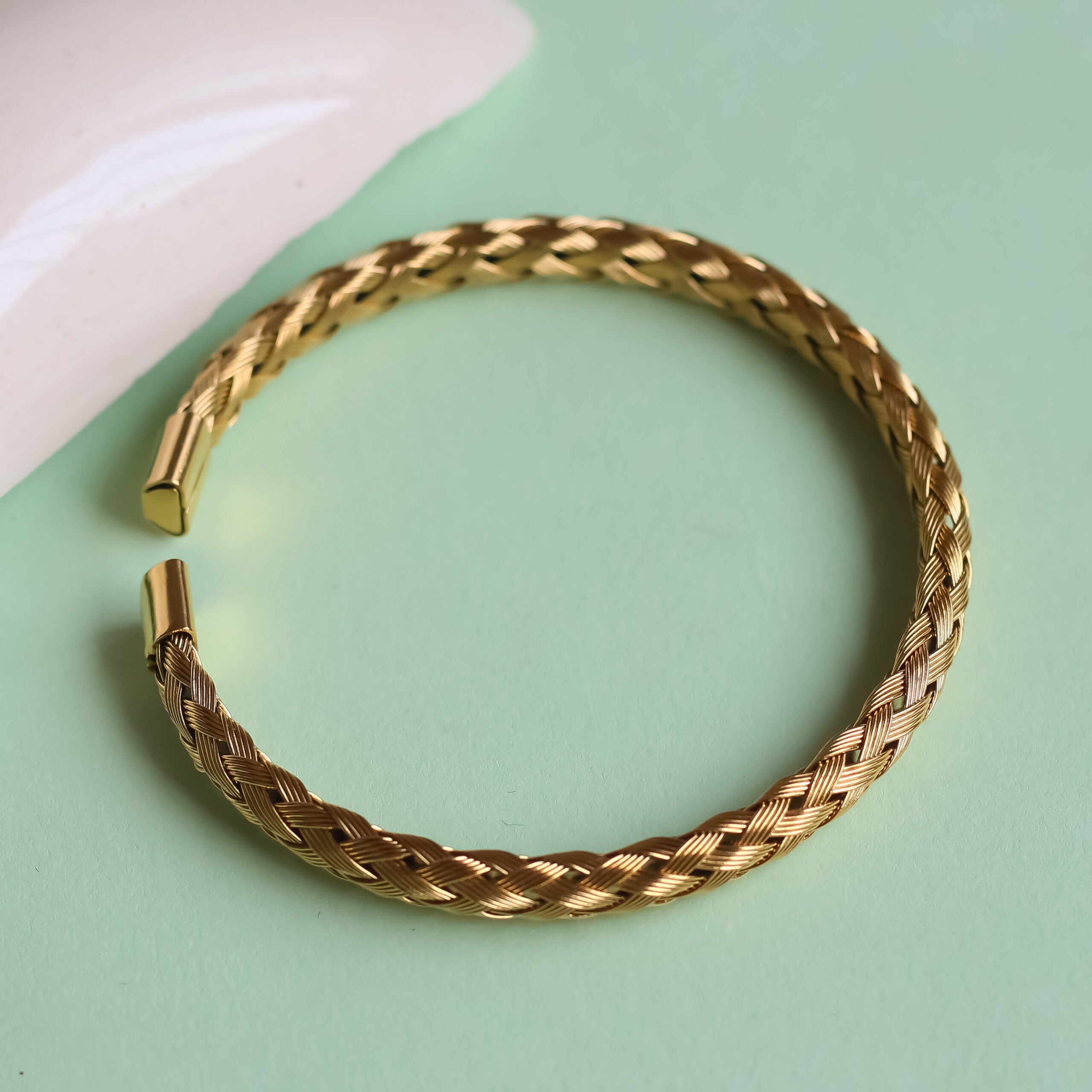 Braided Cuff Bangle