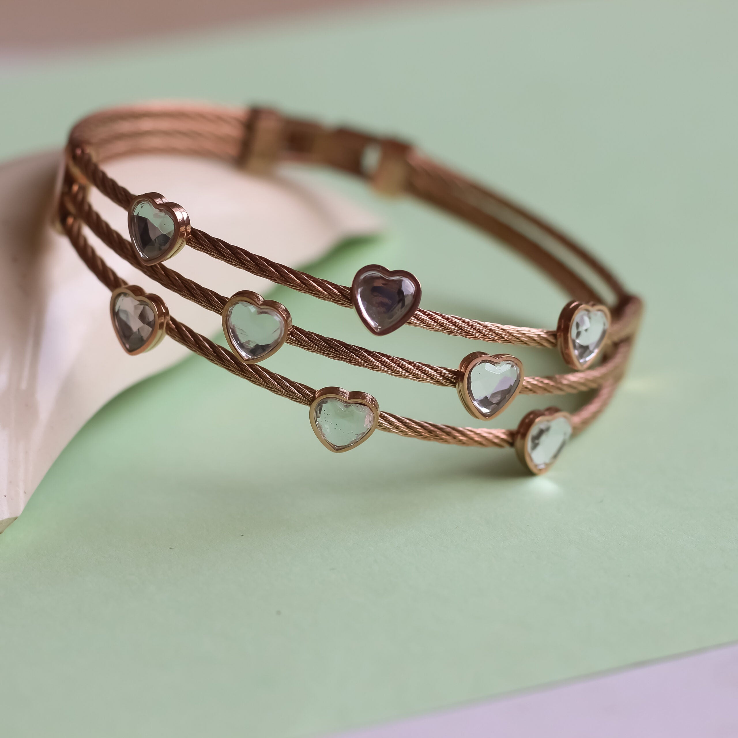 Radiant Heart Bracelet