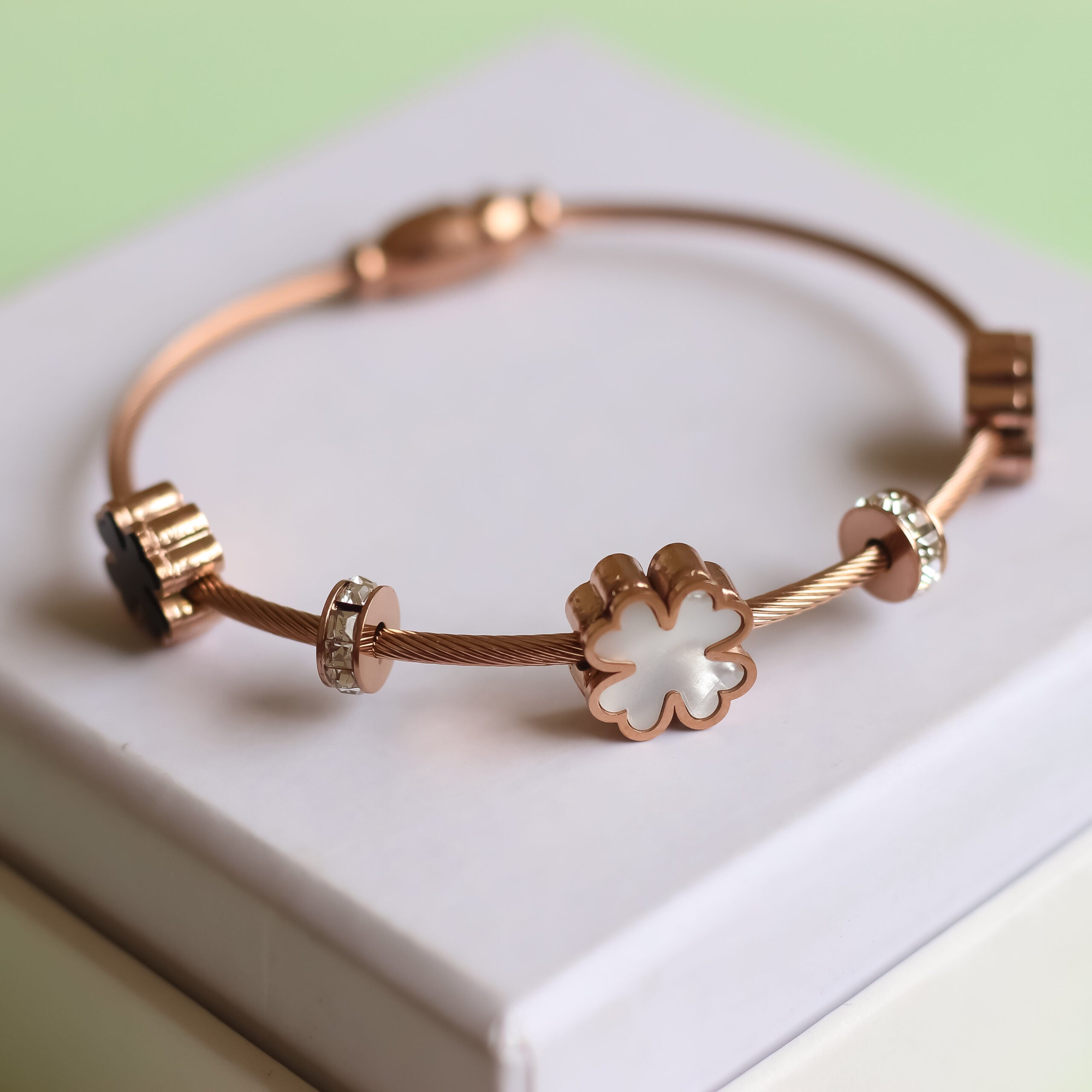 Layla Flower Bangle