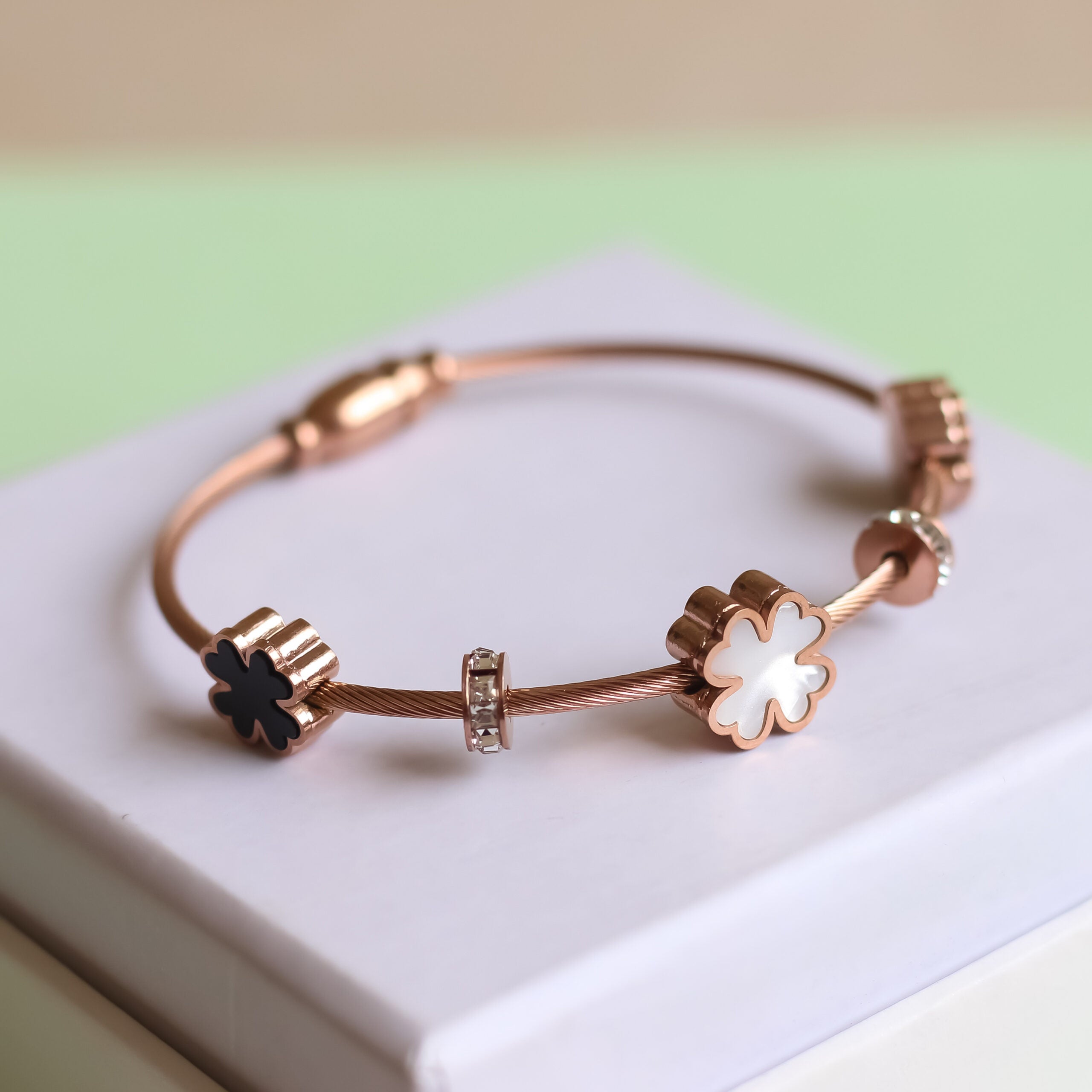 Layla Flower Bangle