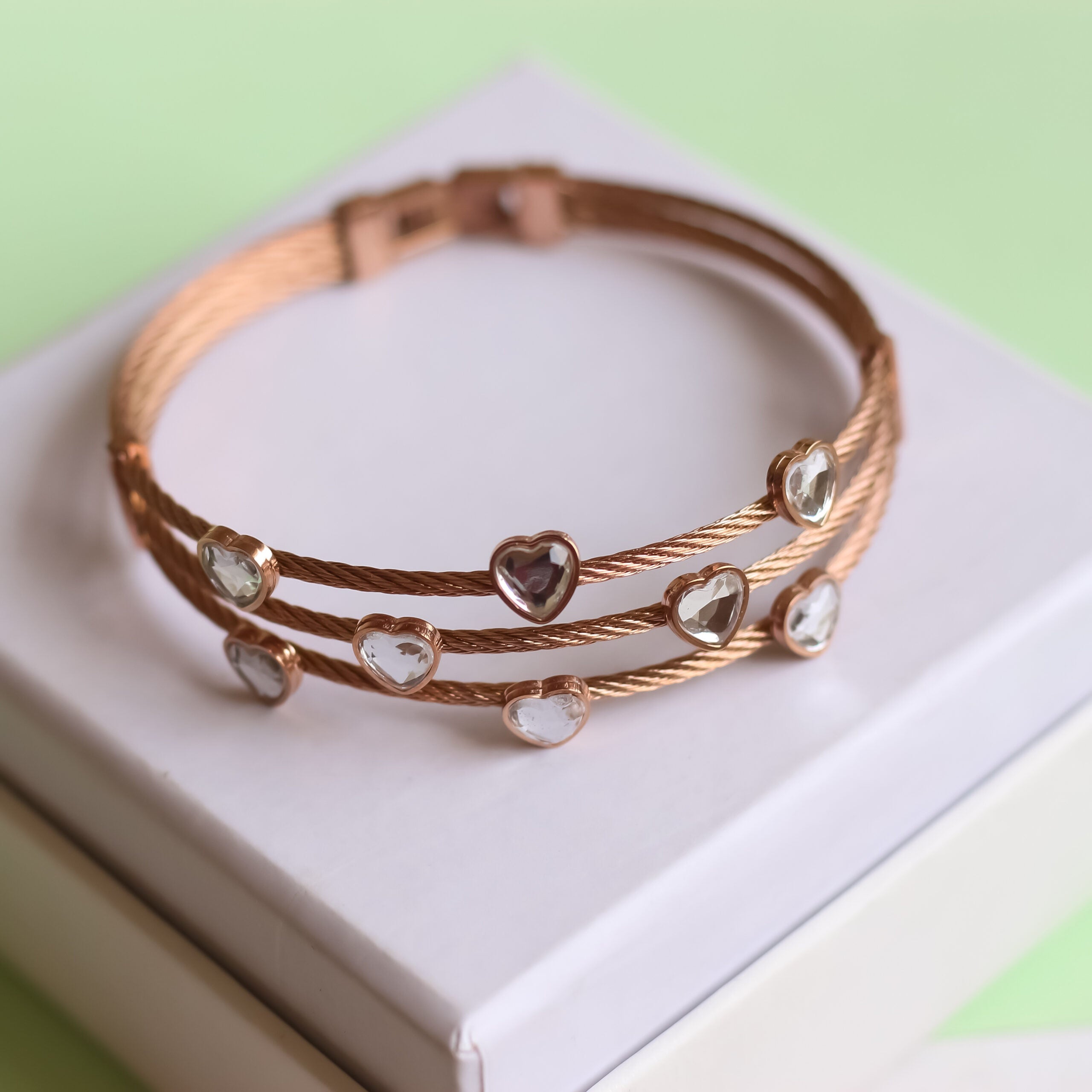 Radiant Heart Bracelet