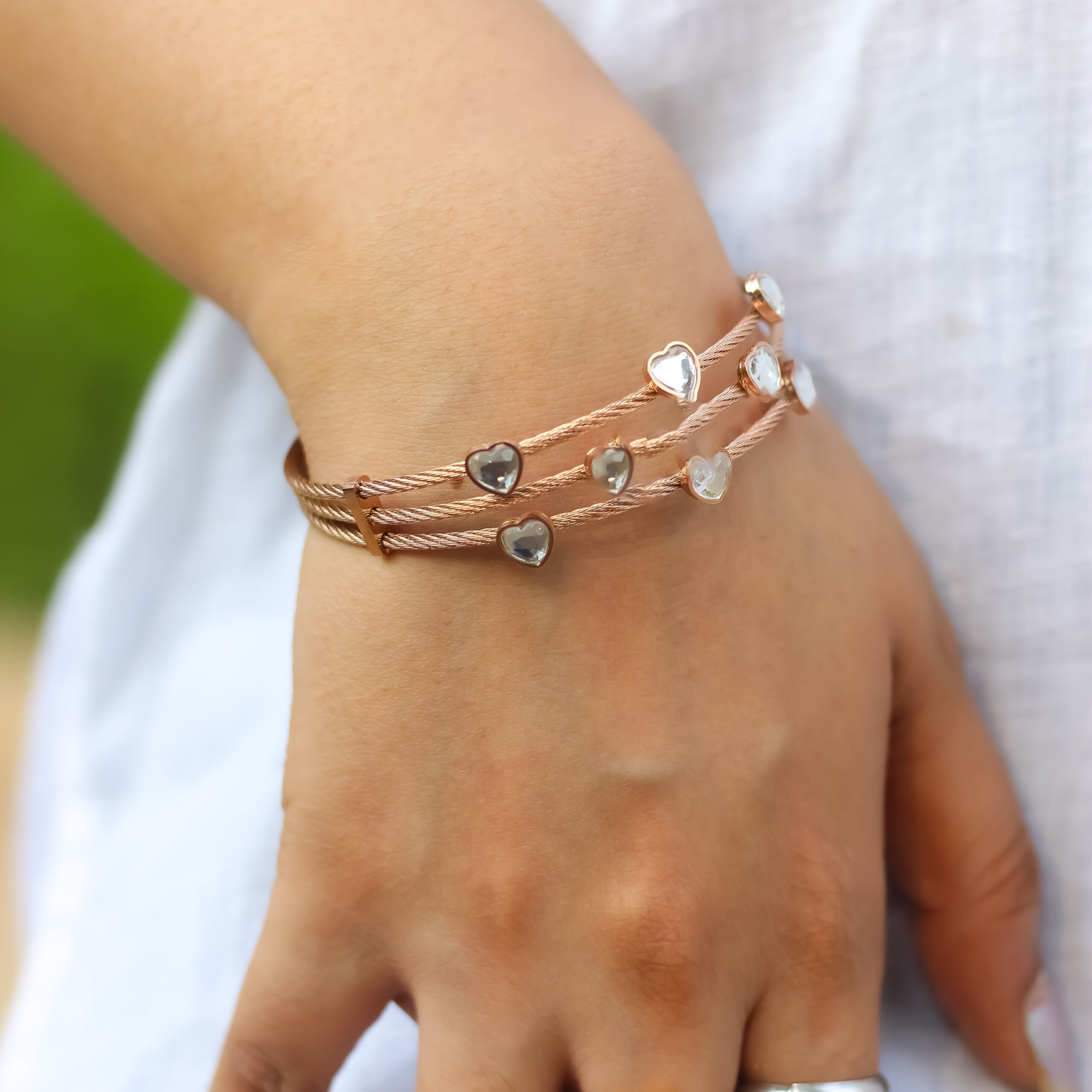 Radiant Heart Bracelet