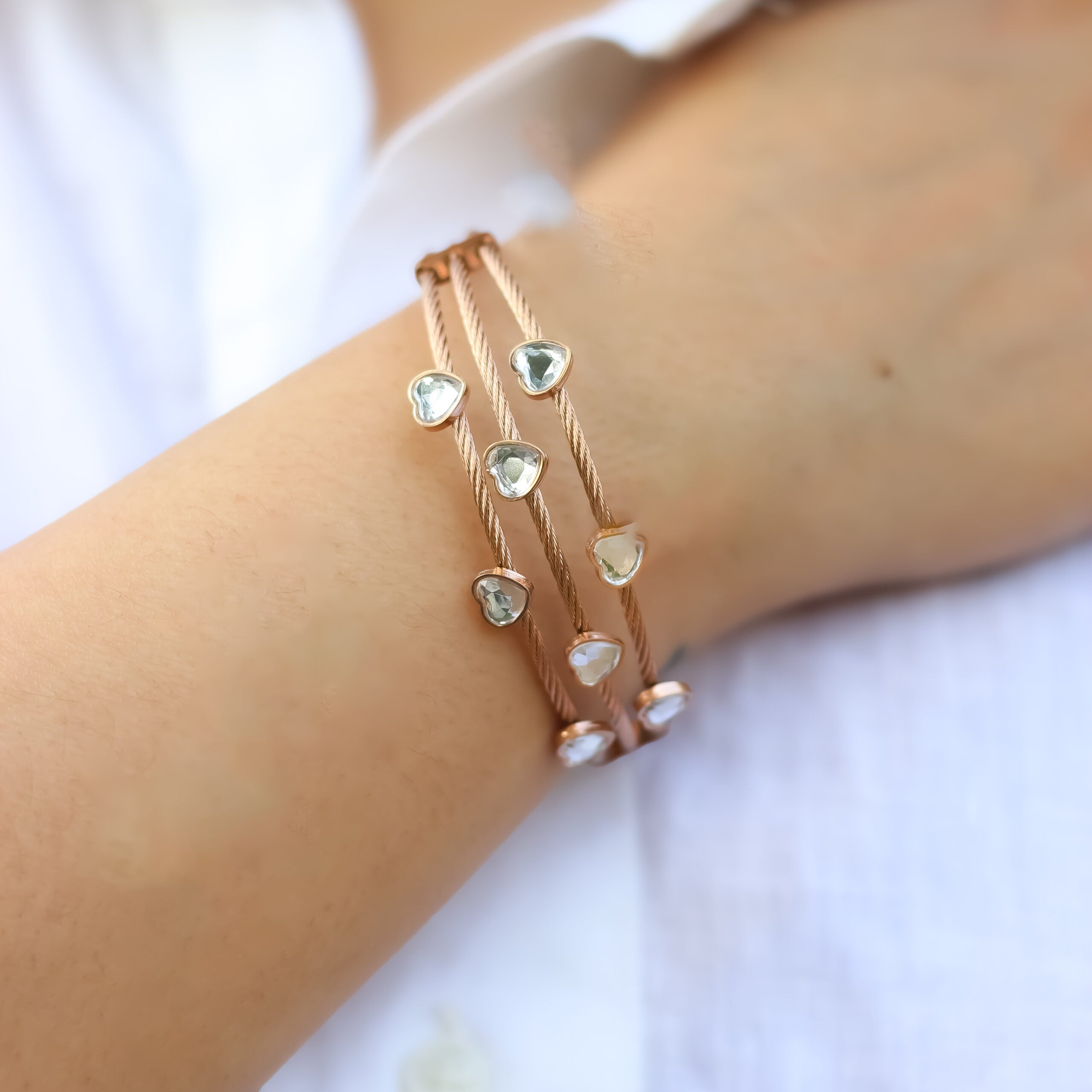 Radiant Heart Bracelet