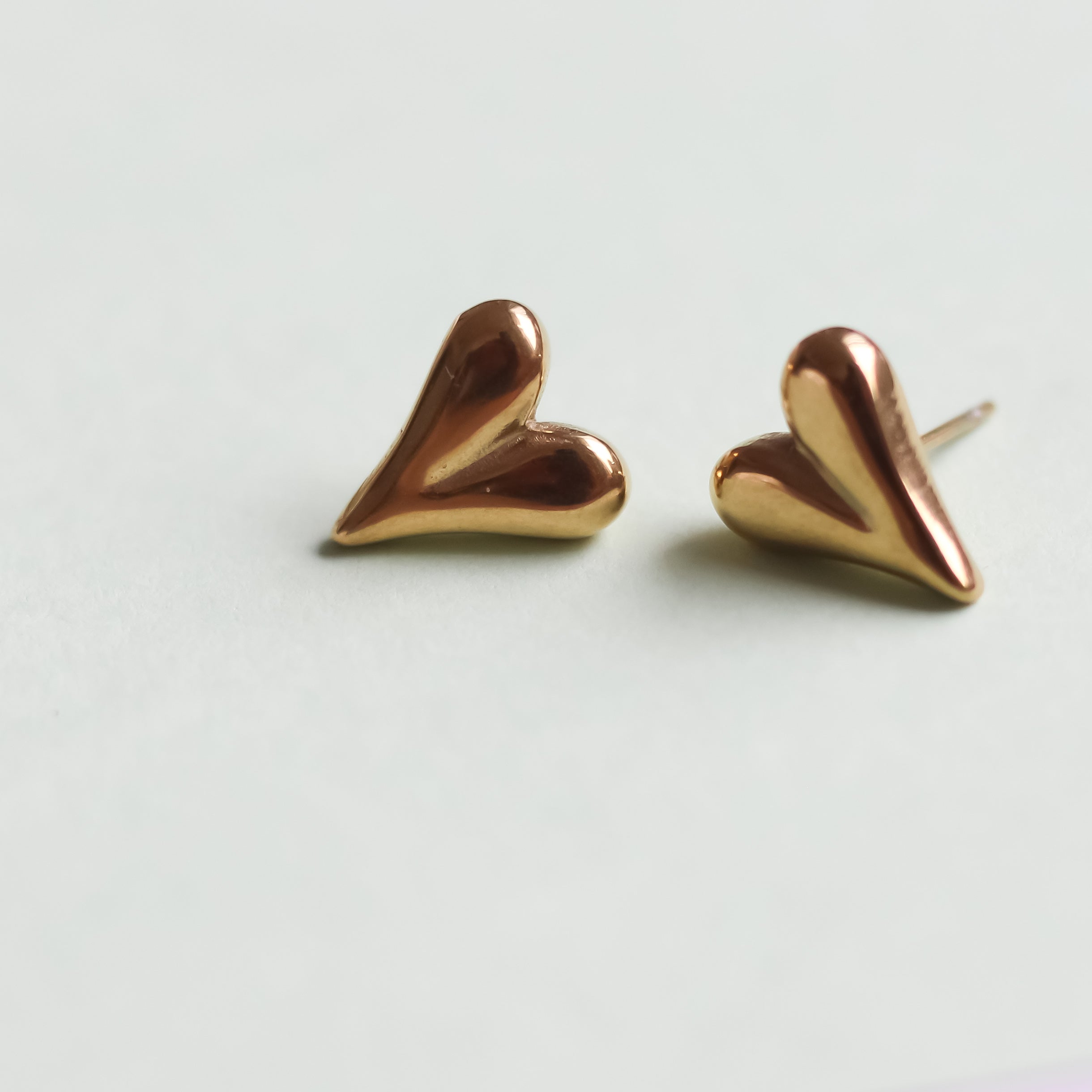 Tiny Heart Studs