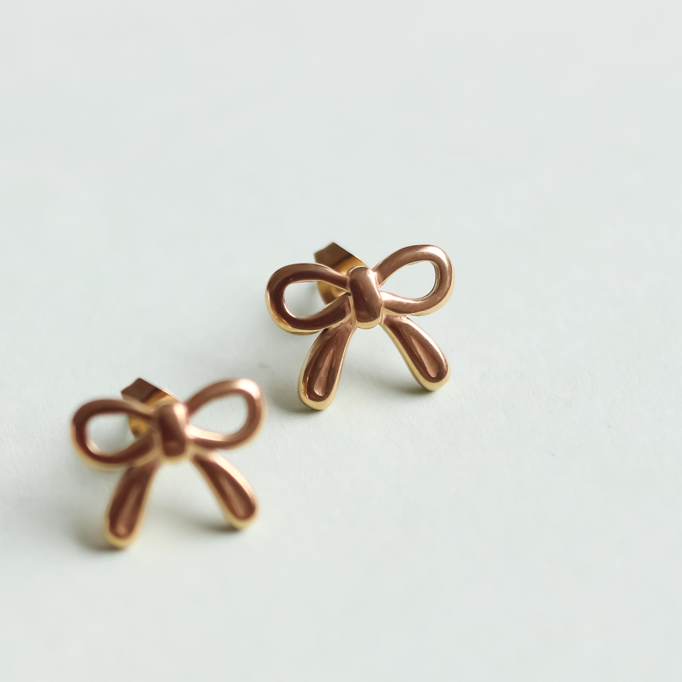 Tiny Bow Studs