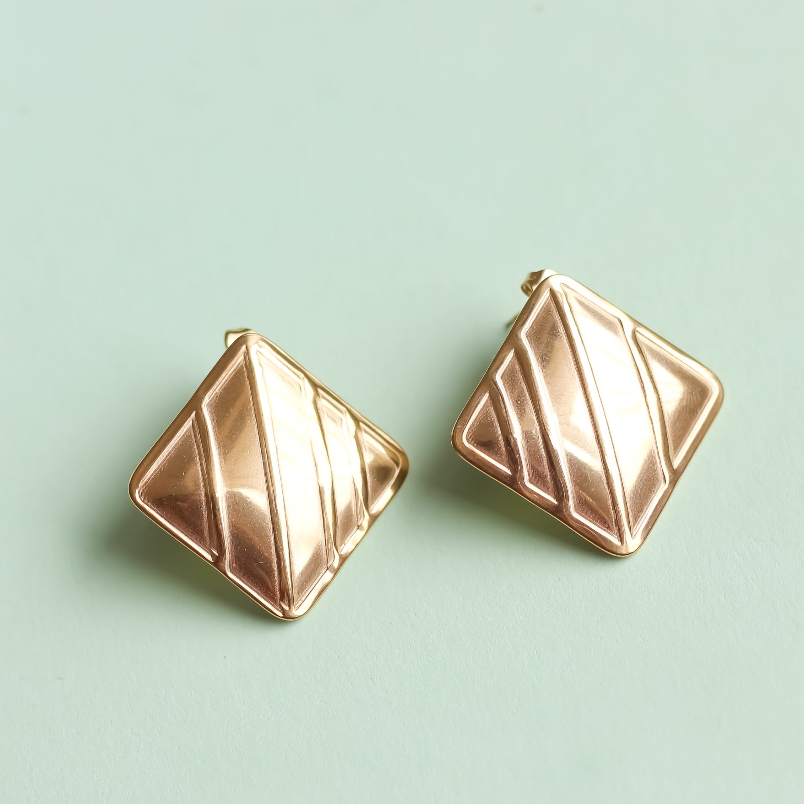 Inez Gold Earrings