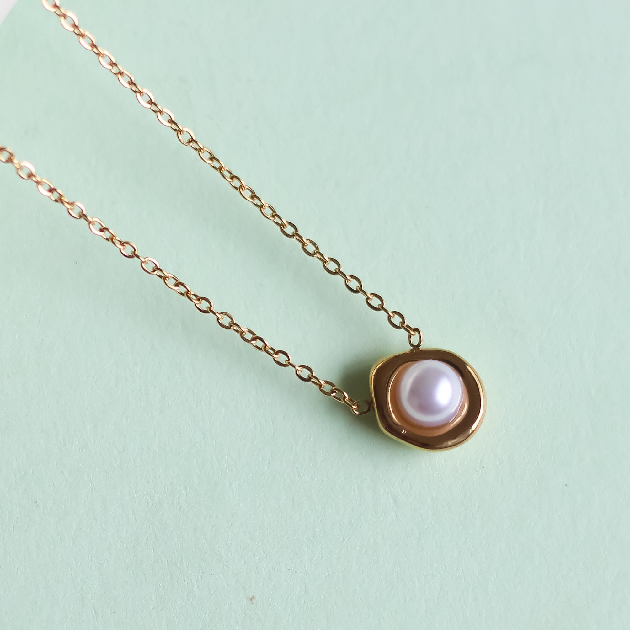 Tiny Pearl Necklace