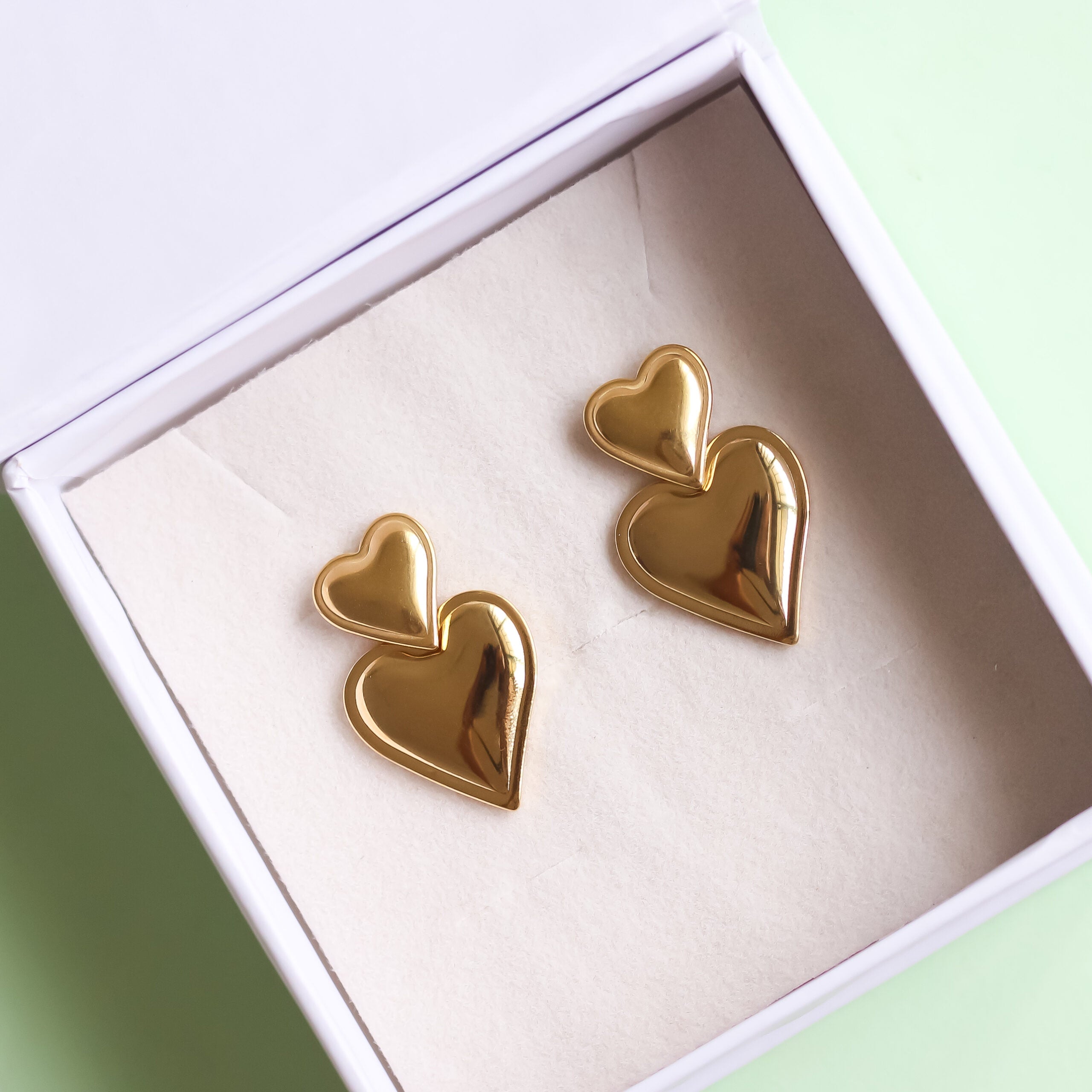 Heart Statement Earrings