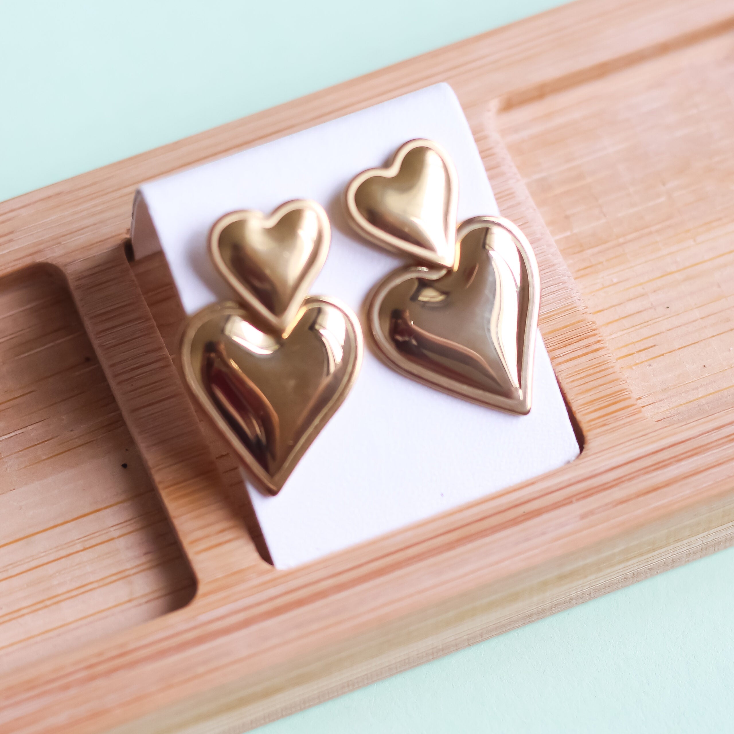 Heart Statement Earrings